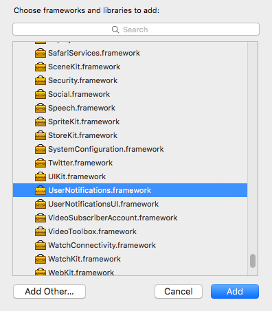 UserNotifications.framework