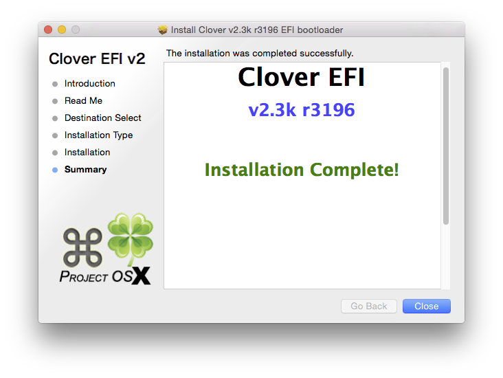 clover efi container