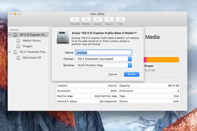 erase mac disk utility