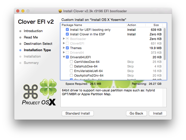 clover efi bootloader vs unibeast